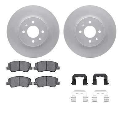 Dynamite Friction Disc Brake Kit for 2012-2017 Kia Rio 4512-21055