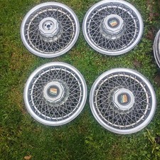 Vintage Buick Regal Hubcaps Set Of 4