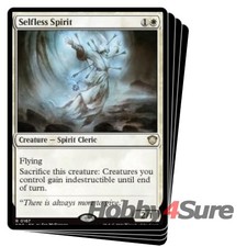 Presale Selfless Spirit X4 M/NM Magic MTG Secrets Of Strixhaven Commander
