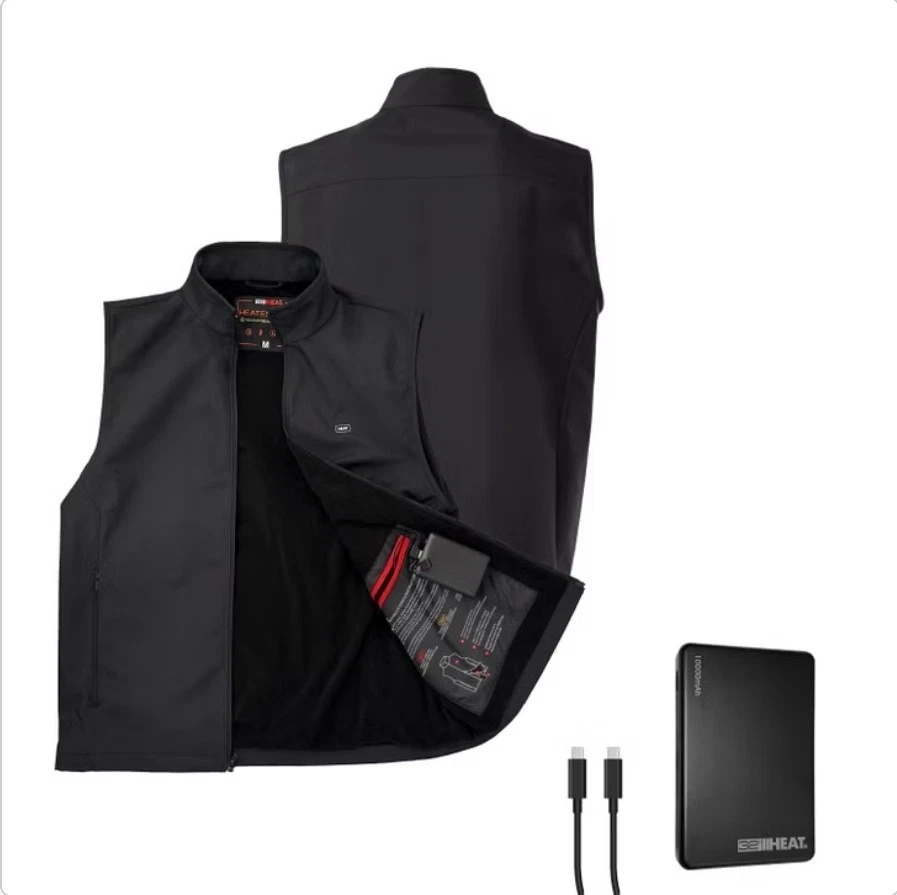 32 Degrees Rechargeable Heated Vest Black Small NEW image 5
