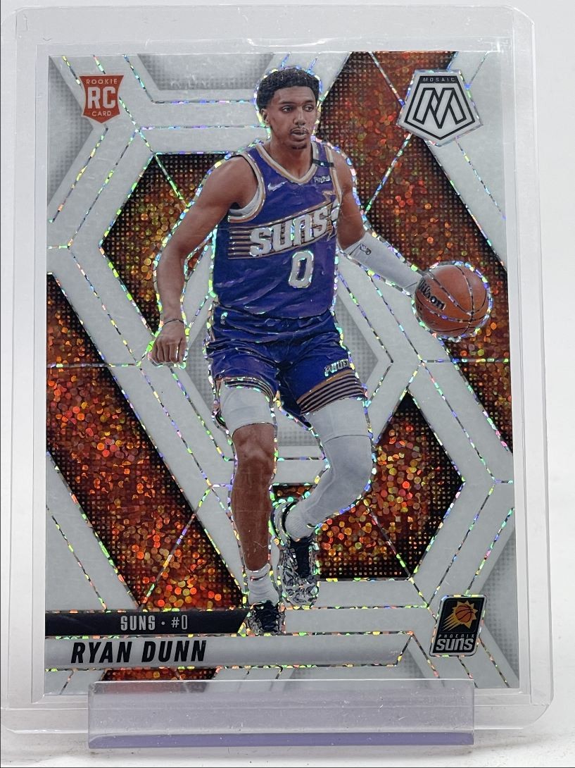 RYAN DUNN 2024-25 MOSAIC ROOKIE WHITE SPARKLE PRIZM SUNS #233 RC Q1605