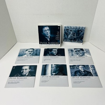 Peter Schreier   Legendary Recordings 6 CD Box Set 2005 Classical Opera Lieder