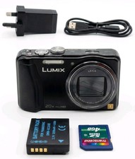 Panasonic DMC-TZ30 Lumix Digital Camera-Black Tested Fully working 