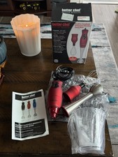 Better Chef IM-806BK DualPro Handheld Immersion Blender/Hand Mixer 200W Motor