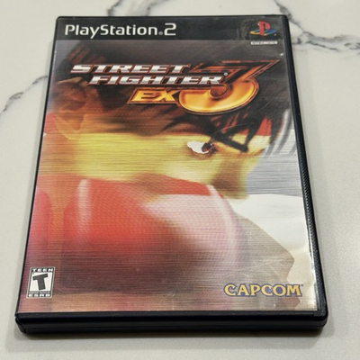 #ad Street Fighter EX3 PlayStation 2 PS2 2000 Complete CIB Manual TESTED $16.90