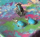 Turquoise Earrings And Turquoise Ring Size 5 6 7 — photo 6