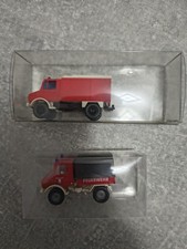 Feuerwehr Fahrzeuge Modelle Unimog 2er Set