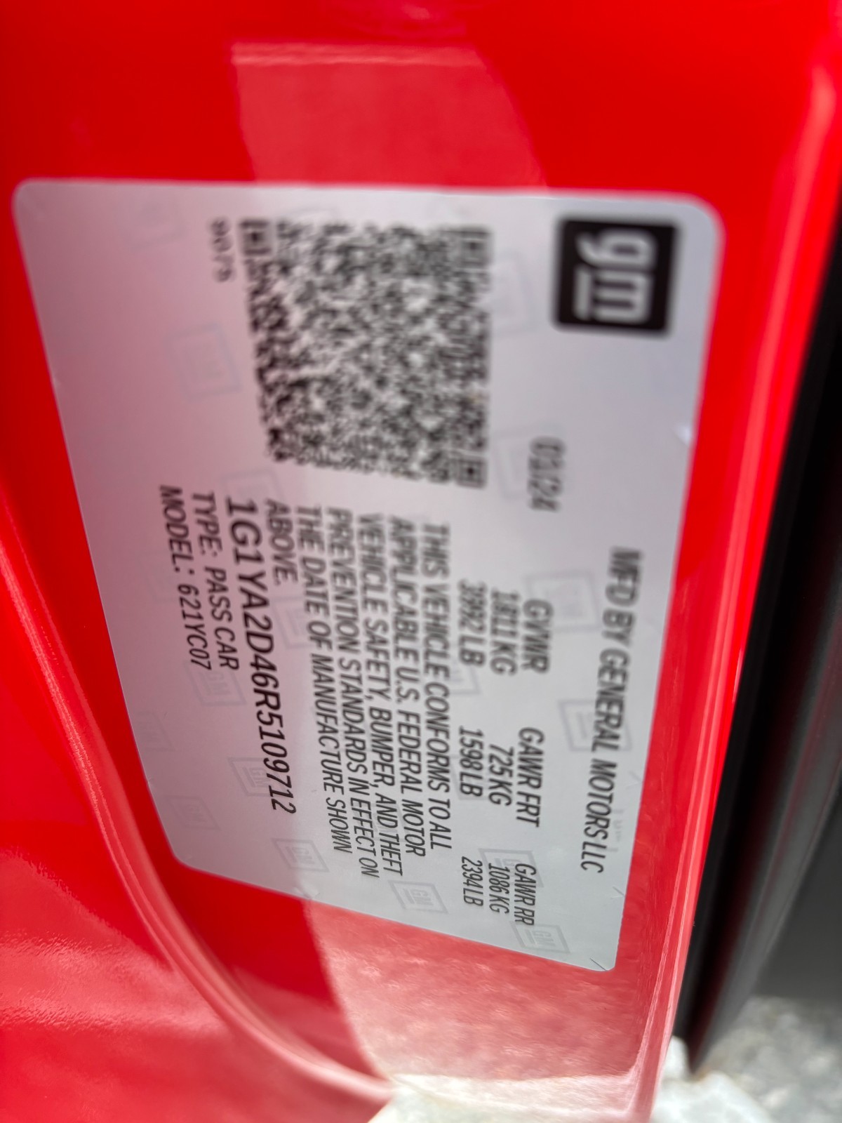 2024 Red Chevrolet Corvette   | C8 Corvette Photo 9