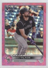 2022 Topps Chrome Logofractor Edition Pink Refractor 76/199 Ryan Vilade #63 0c6