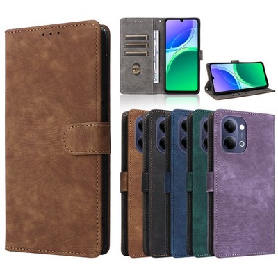 For ViVO Y11D 4G, Luxury Retro Flip Leather Wallet Stand Card Slots Cover Case