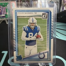 2025 Panini Donruss - Rated Rookie Tyler Warren #337 (RC)