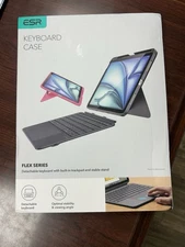 ESR Flex Keyboard Case Detachable US Layout iPad 10th Gen (A16), DARK GRAY