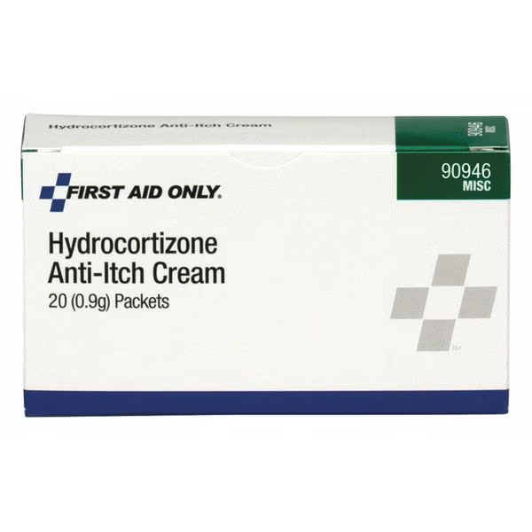 Manufacturer Varies Hydrocortisone Cream,0.004 oz. 90946 Manufacturer Varies