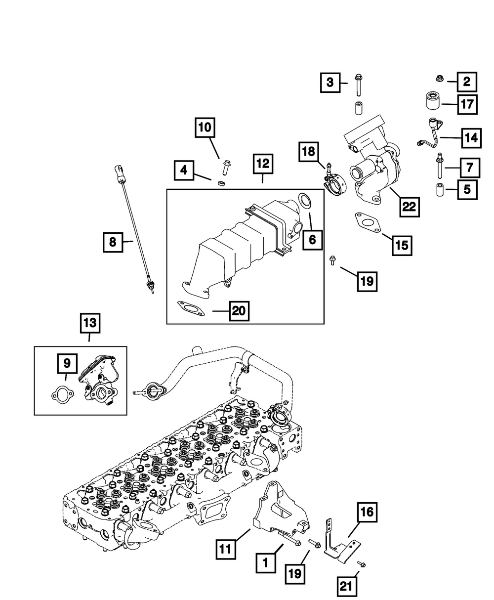 Genuine Mopar Flange Head Screw 68733777AA