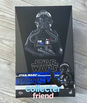 Hot Toys MMS798 Star Wars Episode IV A New Hope TIE Fighter Pilot 1/6 Figure NEW
