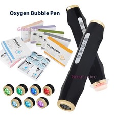 Facial SPA CO2 Bubble Oxygen Beauty Machine Gel Illumination Exfoliate Pods