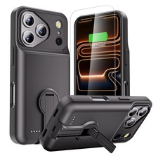 for iPhone 17 Pro Battery Case with Stand, Charging Case Charger 8500mAh Ultr...