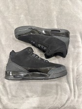 Size 6Y - Air Jordan 3 Retro GS Black Cat 2025 - BGRADE New No Box