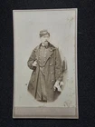 Civil War Zouave Soldier CDV 1860s Kepi Uniform Baltimore JH Young Portrait