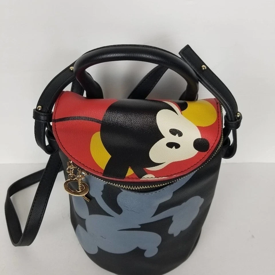 Danielle Nicole x Mickey Mouse x DISNEY, bucket bag crossbody bag, nwot - Image 4 of 4