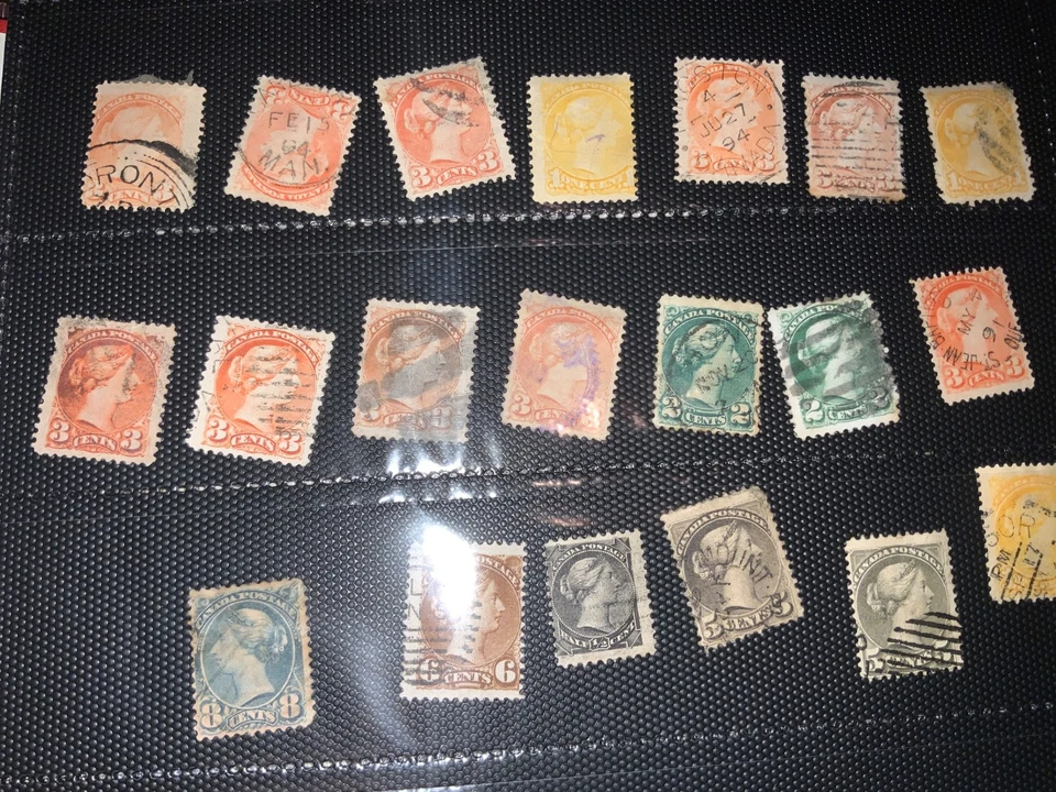 canadian stamp collection 1910 - Image 4 of 4