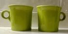 1x Fiestaware HLC Lemongrass Green Ring Handle Coffee Cup Mug