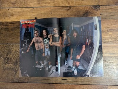 Anthrax/Manowar Kerrang! Double-Sided Poster