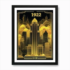 Aihrgdesign A Vintage Poster Showca Framed Wall Art Poster Canvas Print Picture