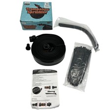 Ligtlle Trampoline Sprinkler Outdoor Water Play System Black Summer TS-01