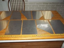6.10  lbs. 304 stainless steel  sheet metal '' NEW'' 10 pcs. 22-24 GAUGE 