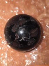 Granat und Astrophyllit Kugel- Edelstein Kugel Heilstein-magisch