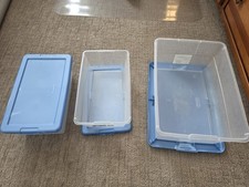 Sterling Storage Totes (2) Sets 6 Qt. (1) 16 ...