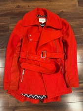 BCBG Generation Red Pea coat (S)
