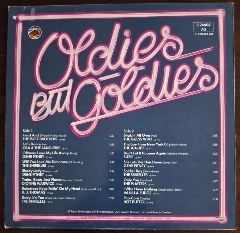 Oldies But Goldies (3) - Various Artists - Bild 4 von 4
