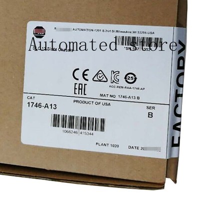 NEW Sealed Allen-Bradley 1746-A13 SLC 500 13 Slots PLC Chassis Rack 1746-A13