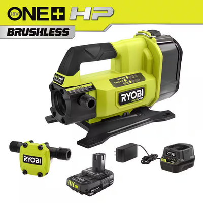 #ad #ad ONE HP 18V 1 4 Hp Cordless Battery Powered Transfer Pump with 1 4quot; Hex Shank Dr $245.25