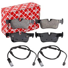 FEBI BREMSBELÄGE + WAKO HINTEN passend für BMW 2 ACTIVE F45 X1 F48