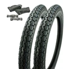 Set Tires for MZ ETZ250 ETZ 250 VeeRubber VRM015 2.75x18 + 3.50x18