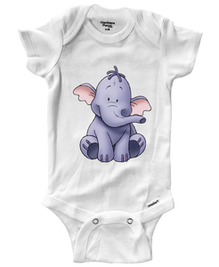 Infant-Gerber-Baby-Onesies-Bodysuit-Baby-shower-Gift-Clothes-Cute-Baby-Heffalump