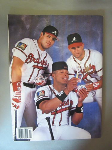 Beckett Baseball Card Price Guide Monthly Oct. 1994 Klesko Tarasco Lopez Braves - Picture 2 of 5