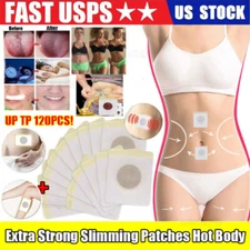 200-60PCS Slim Patches Weight Loss Slimming Diets Pads Detox Burn Fat Adhesive
