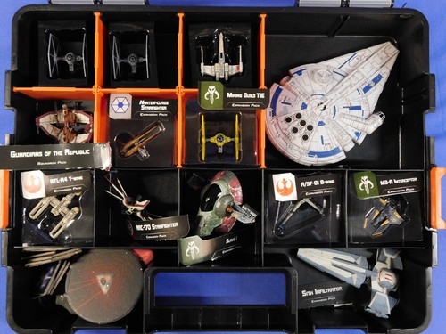 MASSIVE LOT OF STAR WARS X-WING 110 MINIATURES & CARDS, EPIC SHIPS, MANUALS, ETC - Picture 12 of 23