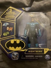 NIGHTWING DC Batman Series New 4" Figure Spin Master 2020 Free Ship Villain