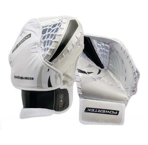 PowerTek Barikad V2.0 YOUTH Hockey GOALIE Pad Set - 24" Leg Pads, Glove, Blocker