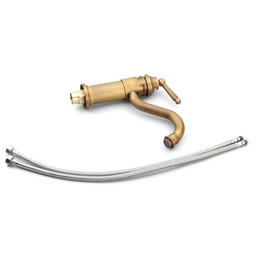 Mixer Tap Pull Out Kitchen Taps Bathroom Faucet Single Hole Sink - Picture 7 of 11
