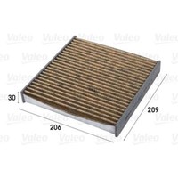 Valeo Innenraumfilter Aktivkohlefilter FüR Renault Laguna II BG0/1_ KG0/1_