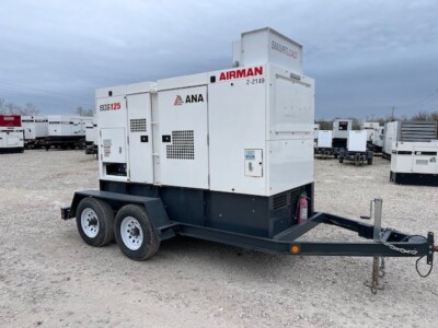 Airman SDG125S - Trailer Mounted, Diesel Generator