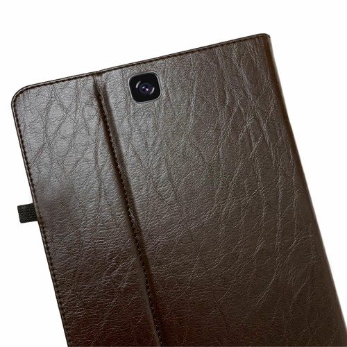Premium Leder Schutzhülle für Samsung Galaxy Tab A 9,7" Tablet Tasche Cover Case - Picture 5 of 12