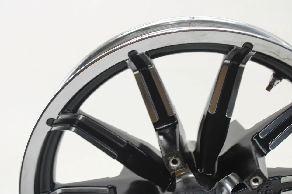 2014-2023 Harley Davidson Touring Electra Glide 前 ABS 轮 10 辐 17x3 — 第 2/4 张图片