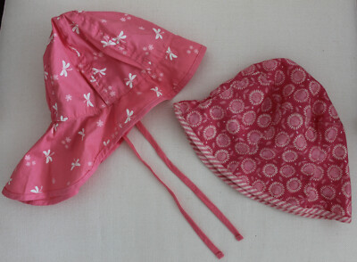 2 Maximo Hüte UV Schutz Gr. 51 50 Hut mit Nackenschutz rosa
